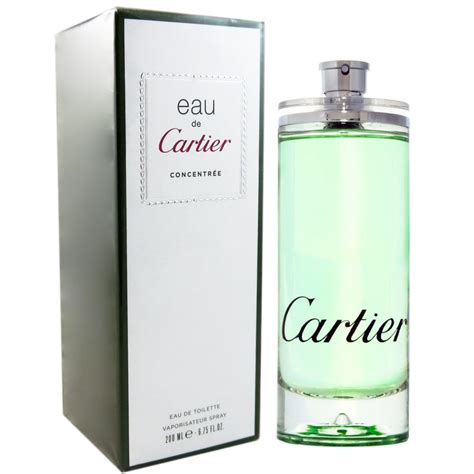 eau de cartier eau de toilette concentrée vaporizzatore 200 ml|cartier concentree perfume.